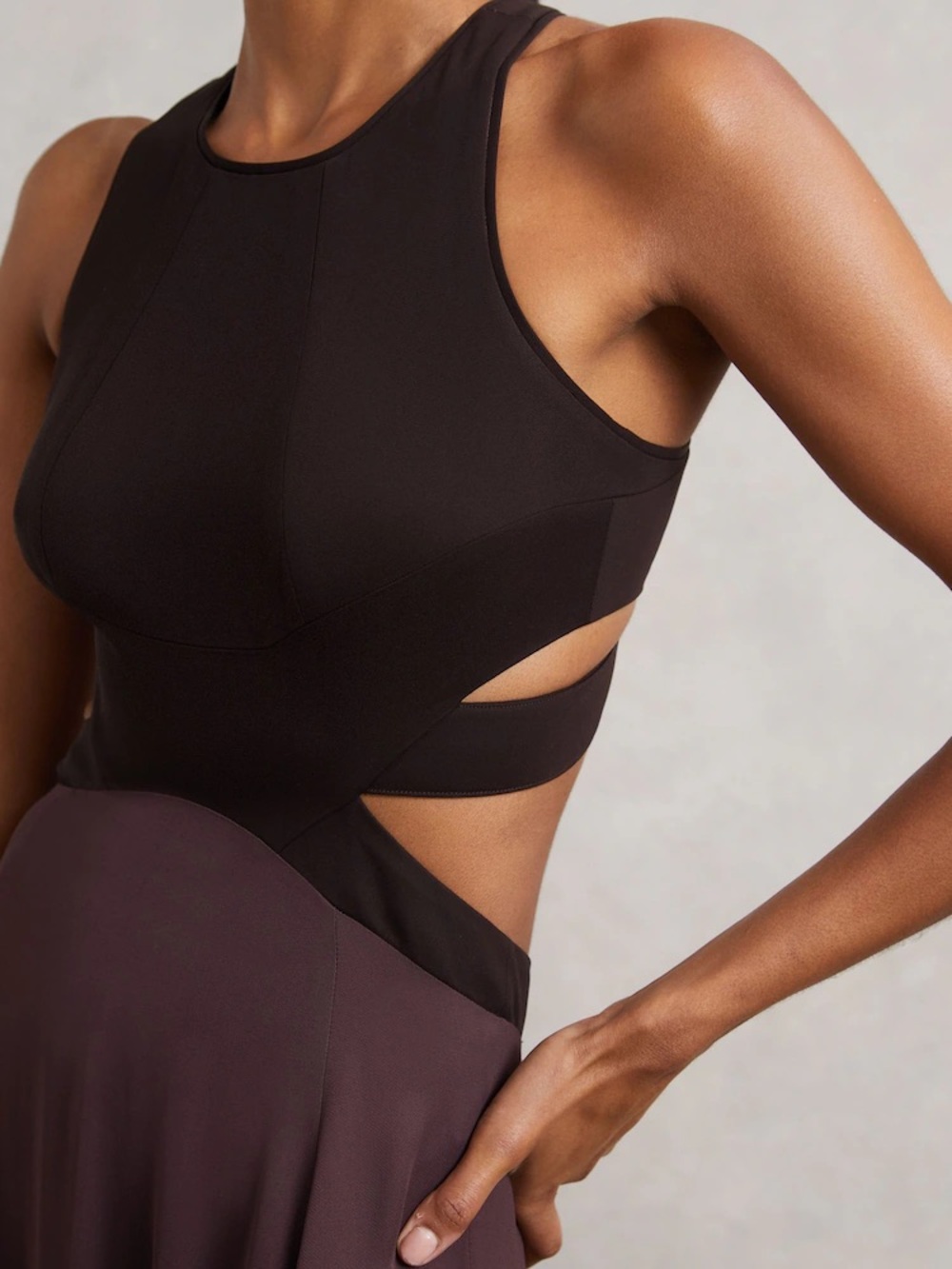 Reiss Paloma Cut-Out Racerback Maxi Dress *NWT* - Picture 6 of 6